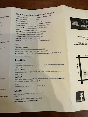 Menu Karma Indian Cuisine And Lounge North Spokane - 8