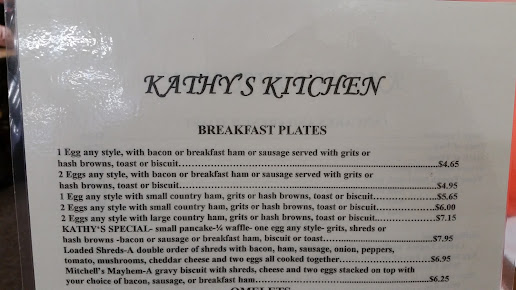 Menu Kathy's Kitchen - 7