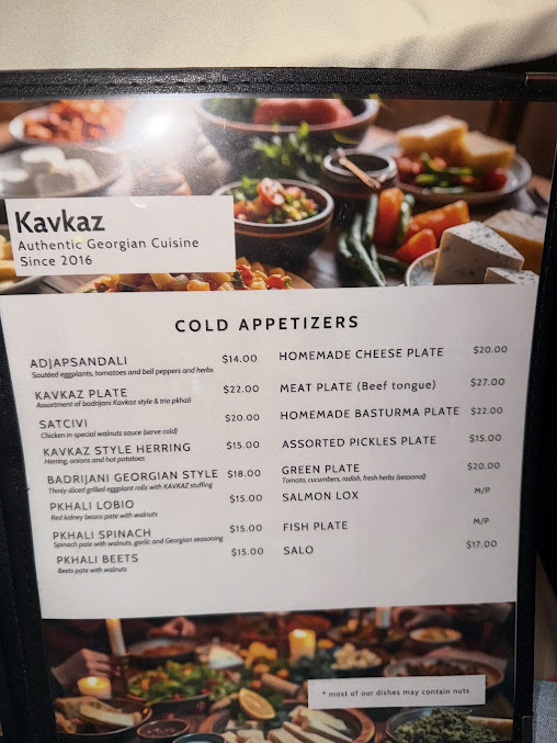 Menu Kavkaz Restaurant - 6