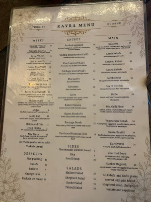 Menu Kayra Restaurant - 5