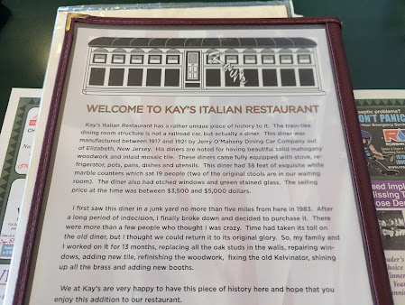 Menu Kay's Italian Restaurant - 3