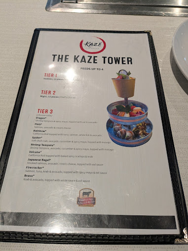 Menu Kaze Japanese Steakhouse - 0