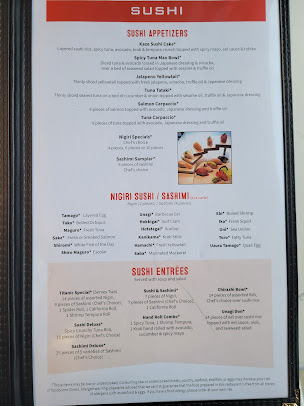 Menu Kaze Japanese Steakhouse - 1