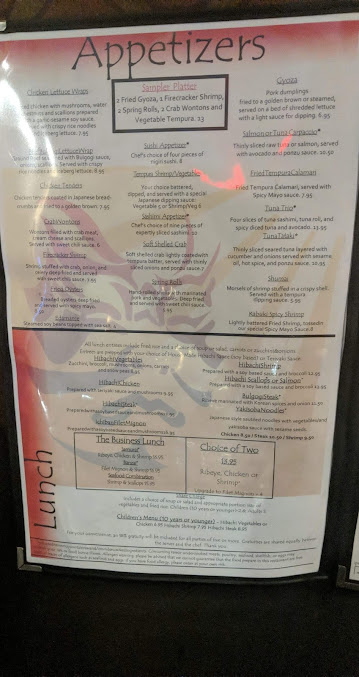 Menu Kaze Japanese Steakhouse - 6