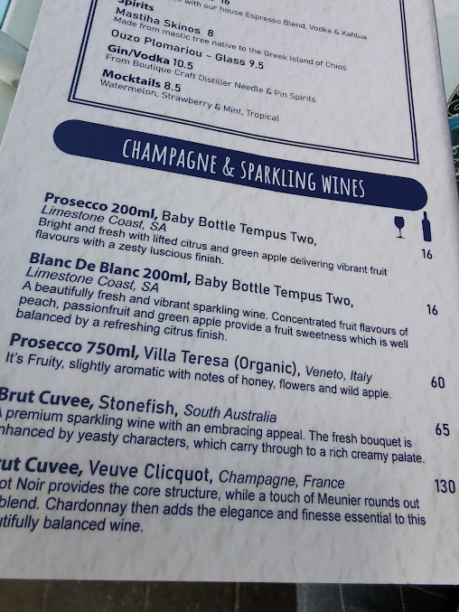 Menu Kazzi Beach Greek - 9
