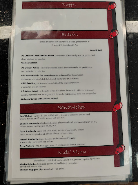 Menu Kc Grill N Kabob - 1
