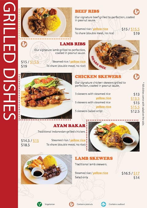 Menu Kedai Satay In King St - 3