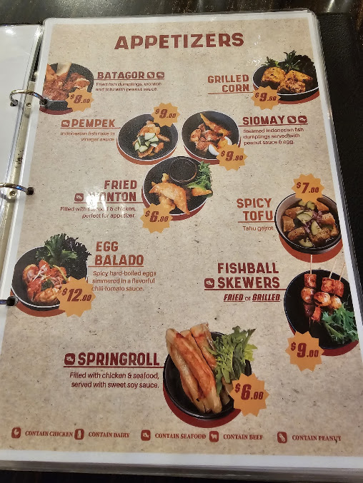 Menu Kedai Satay In King St - 7