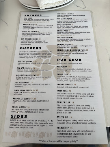 Menu Keg Barrel Ocean Springs - 0