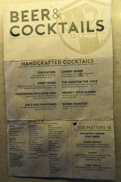 Menu Keg Social Orlando Dining Entertainment - 3