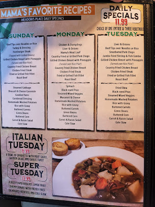 Menu Kelley's Country Cookin' {Meadows Place} - 4