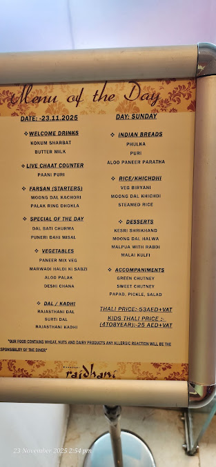 Menu Khandani Rajdhani - Indian Restaurant In Karama, Dubai - 5