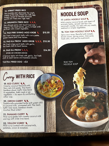Menu Khao Hom Thai Restaurant - 5