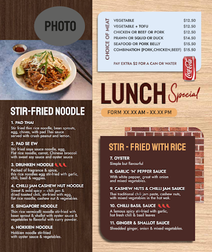 Menu Khao Hom Thai Restaurant - 6