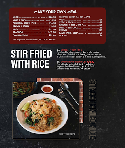 Menu Khao Hom Thai Restaurant - 8