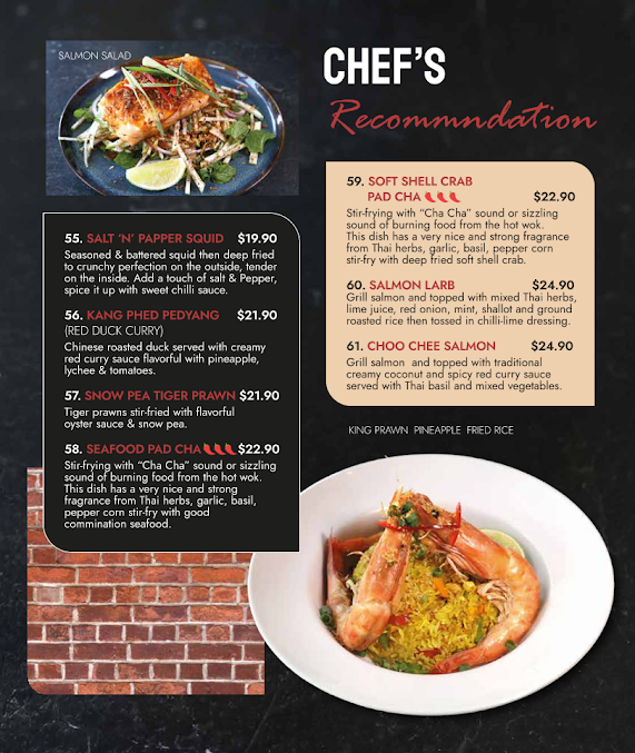 Menu Khao Hom Thai Restaurant - 9
