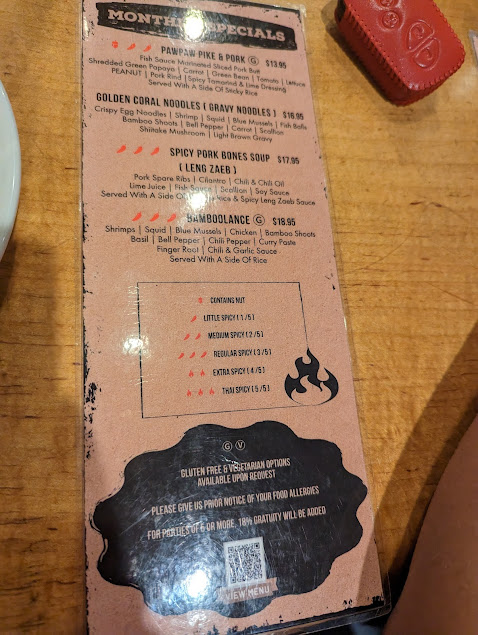 Menu Kiin Imm Thai Restaurant Rockville - 6