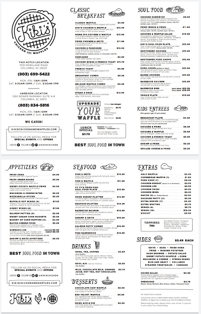 Menu Kikis Chicken And Waffles - 2