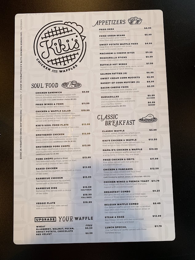Menu Kikis Chicken And Waffles - 5