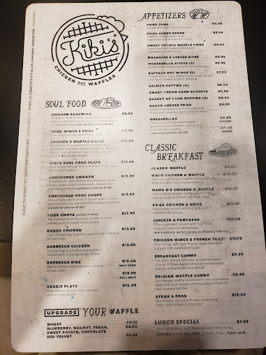 Menu Kikis Chicken And Waffles - 7