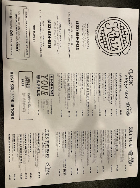 Menu Kikis Chicken And Waffles - 8