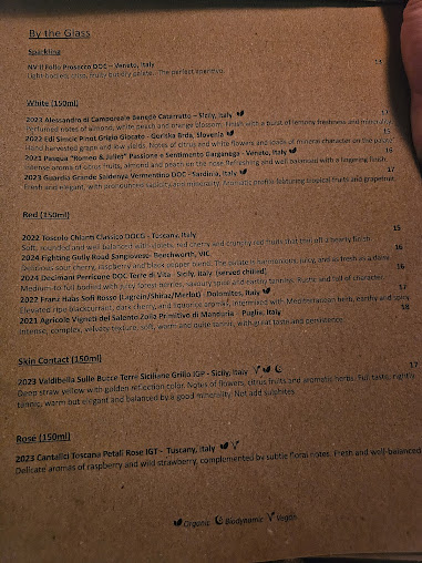 Menu Kindred Restaurant - 2