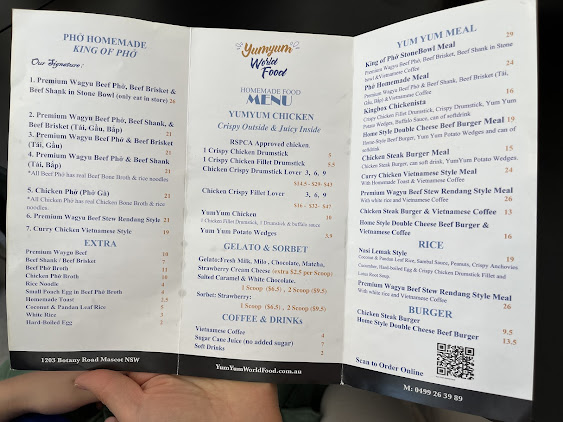 Menu King Of Pho - 5