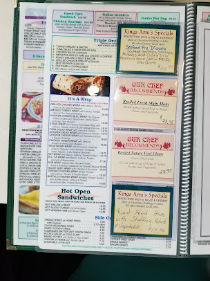 Menu Kings Arms Diner - 4