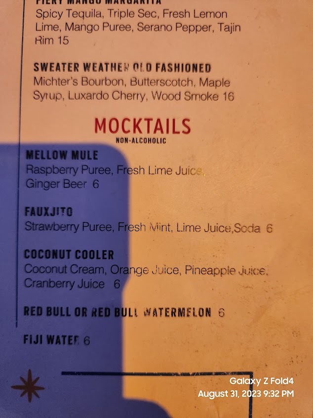 Menu Kings Dining Entertainment Orlando - 7