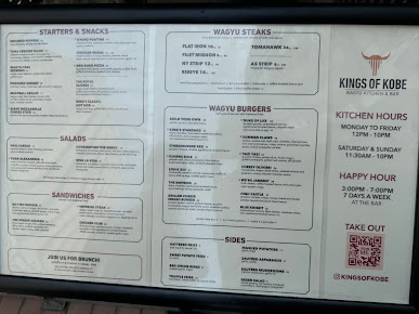 Menu Kings Of Kobe - Wagyu Kitchen & Bar - 4