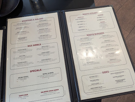 Menu Kings Of Kobe - Wagyu Kitchen & Bar - 8