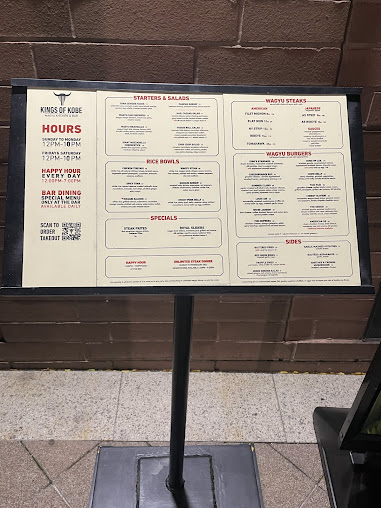 Menu Kings Of Kobe - Wagyu Kitchen & Bar - 9