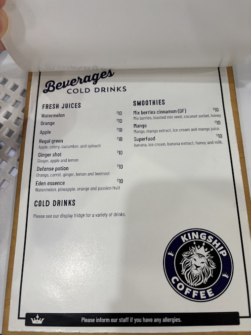 Menu Kingship Coffee - 4