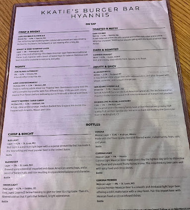 Menu Kkaties Burger Bar Hyannis - 6