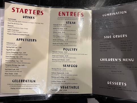 Menu Kobe Japanese Steakhouse Sushi - 4