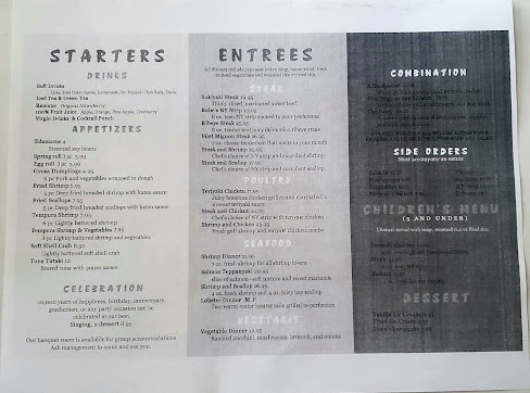 Menu Kobe Japanese Steakhouse Sushi - 5