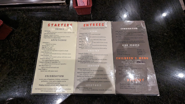 Menu Kobe Japanese Steakhouse Sushi - 8