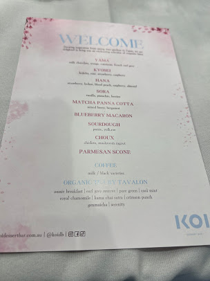 Menu Koi Dessert Kitchen - 8