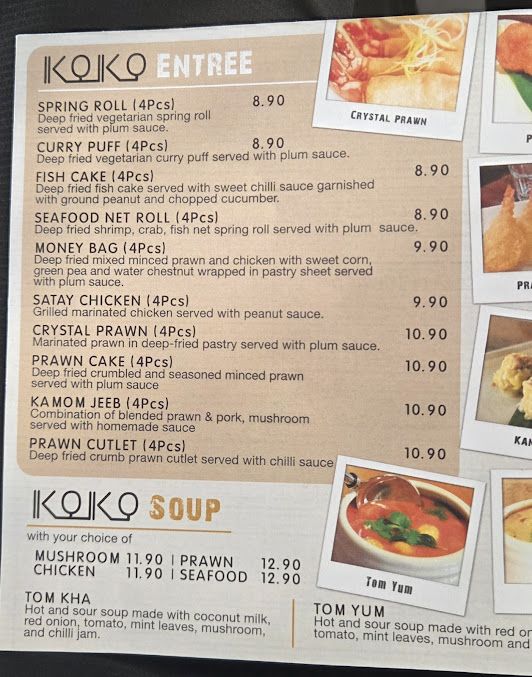 Menu Koko Thai - 3