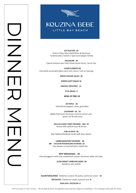 Menu Kouzina Bebe - 3