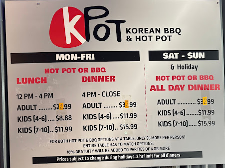 Menu Kpot Korean Bbq & Hot Pot - 9