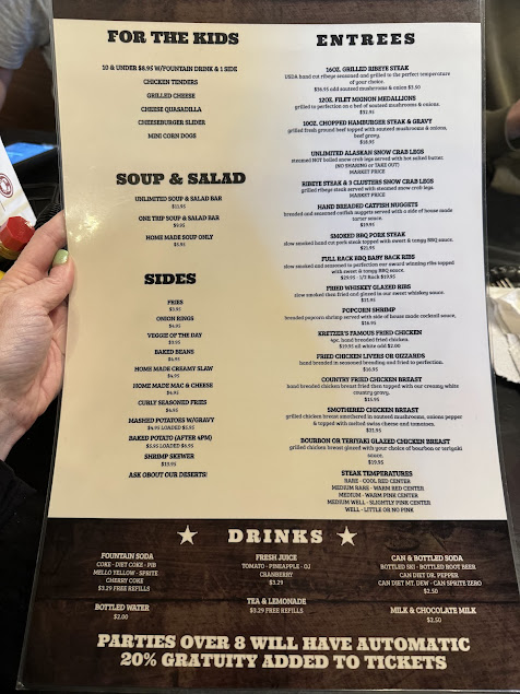 Menu Kretzers Grill And Bar - 4