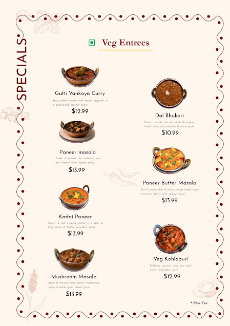 Menu Kritunga Indian Restaurant Illinois - 9