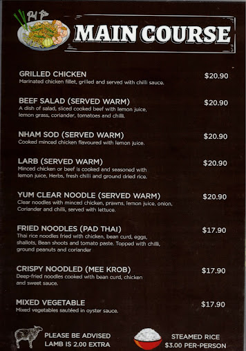 Menu Krung Thai Restaurant - 1