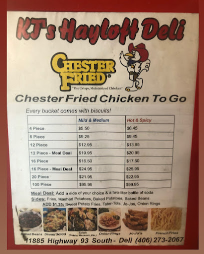 Menu Kt's Hayloft Saloon - 2