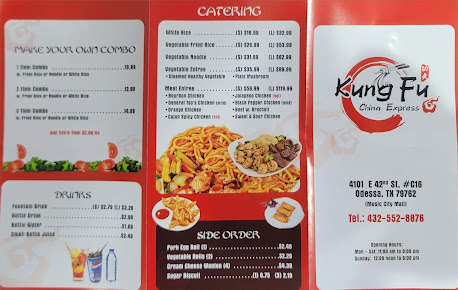 Menu Kung Fu China Express Odessa - 1