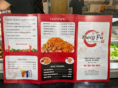 Menu Kung Fu China Express Odessa - 3