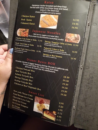 Menu Kyoto Sushi Steak House - 3