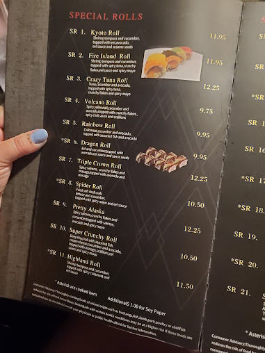 Menu Kyoto Sushi Steak House - 7