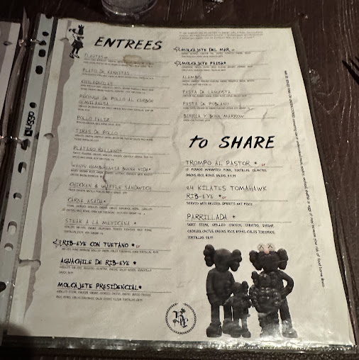 Menu La Buena Vida - Cary - 2
